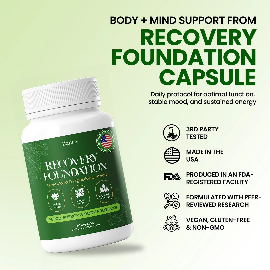 Body and Mind Support from Recovery Foundation Capsule